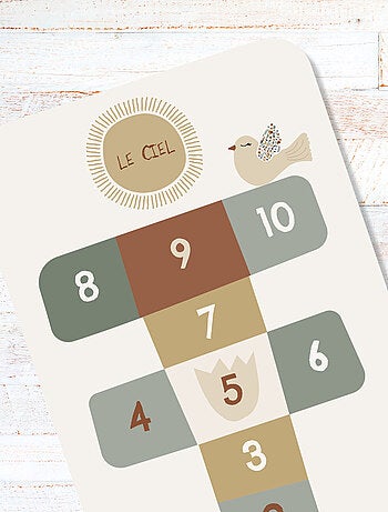 Tapis de jeu marelle Lili-Rose