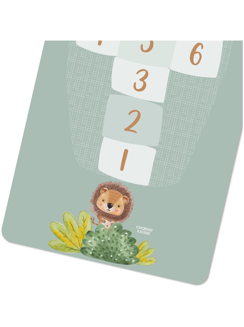 Tapis de jeu Marelle Lion Multicolore - Kiabi