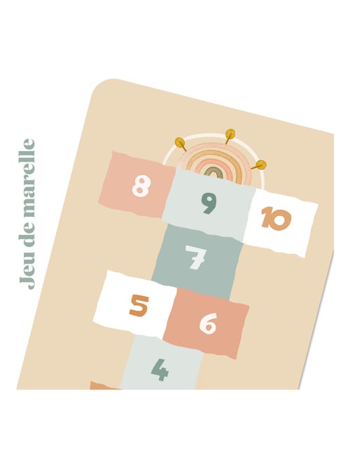 Tapis de jeu Marelle Renard - Kiabi