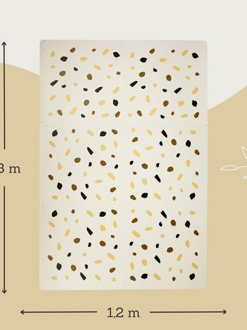 Tapis de jeu mousse à assembler CONFETTI - Kiabi Tapis de jeu mousse à assembler CONFETTI - Kiabi