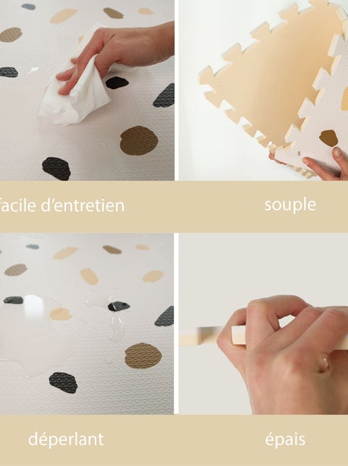 Tapis de jeu mousse à assembler CONFETTI - Kiabi Tapis de jeu mousse à assembler CONFETTI - Kiabi