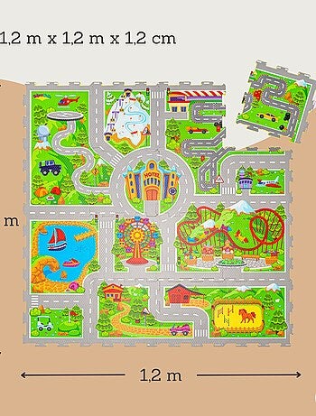 Tapis de jeu mousse à assembler HOLIDAY