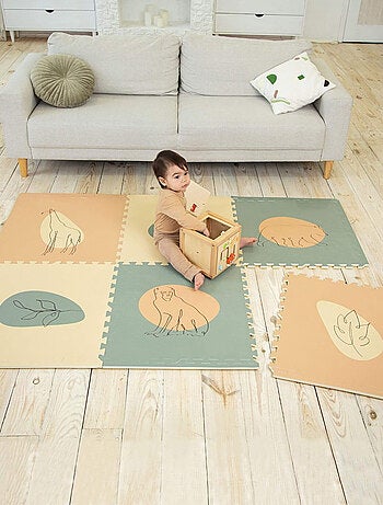 Tapis de jeu mousse à assembler JUNGLE