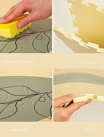 Tapis de jeu mousse à assembler JUNGLE