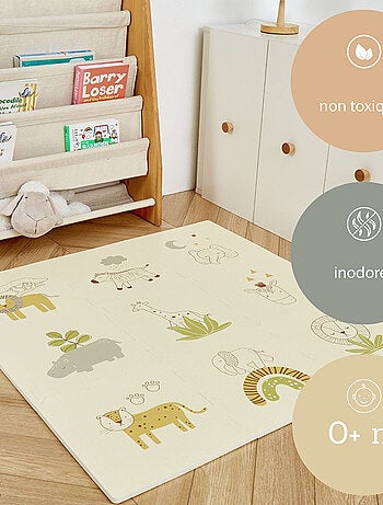 Tapis de jeu mousse à assembler SAFARI ANIMALS