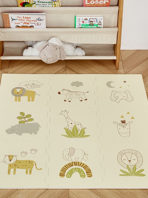 Tapis de jeu mousse à assembler SAFARI ANIMALS - Kiabi
