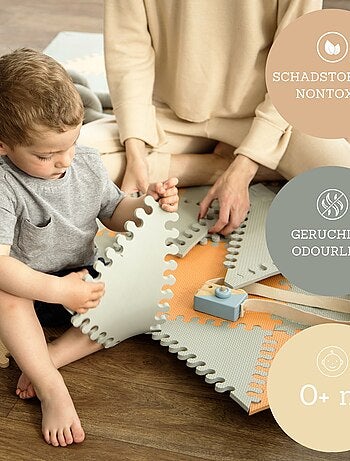 Tapis de jeu mousse à assembler TRIANGLES