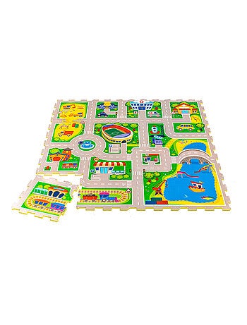 Tapis de jeu mousse à assembler CITY
