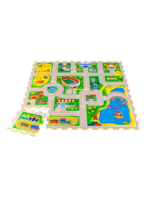 Tapis de jeu mousse à assembler CITY - Kiabi