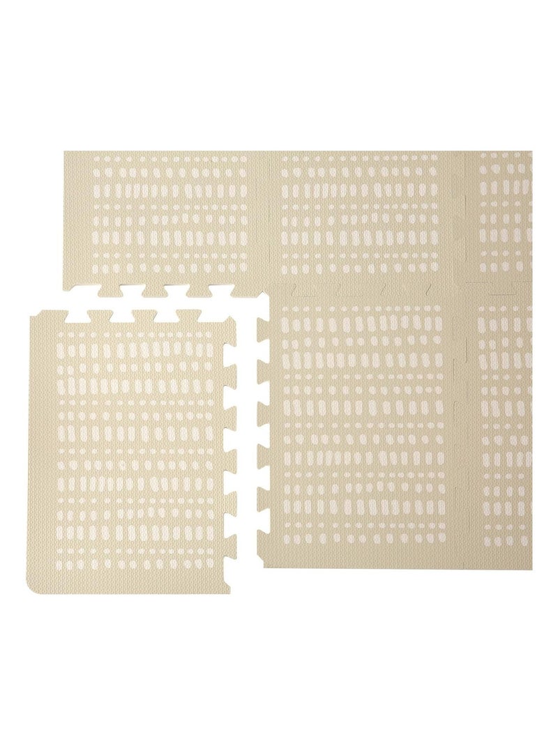 Tapis de jeu mousse HYGGE Beige - Kiabi