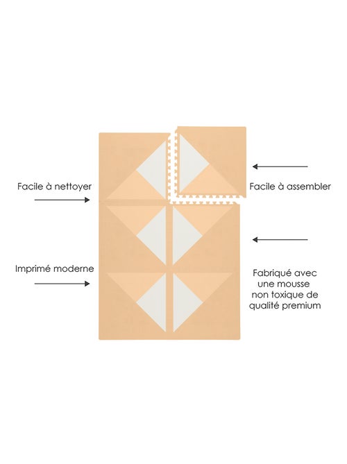 Tapis de jeu mousse KYTE PUZZLEMAT WHEAT - Kiabi Tapis de jeu mousse KYTE PUZZLEMAT WHEAT - Kiabi