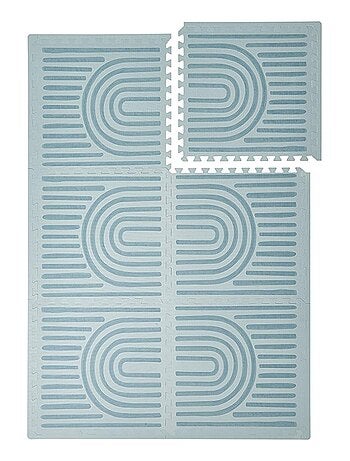 Tapis de jeu mousse LINEAR PUZZLEMAT MINERAL