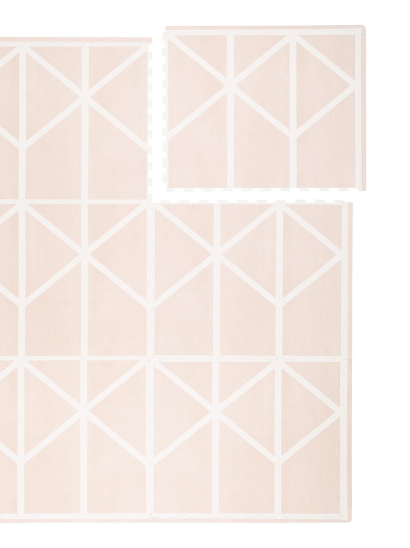 Tapis de jeu mousse NORDIC Vintage Nude Rose pâle - Kiabi