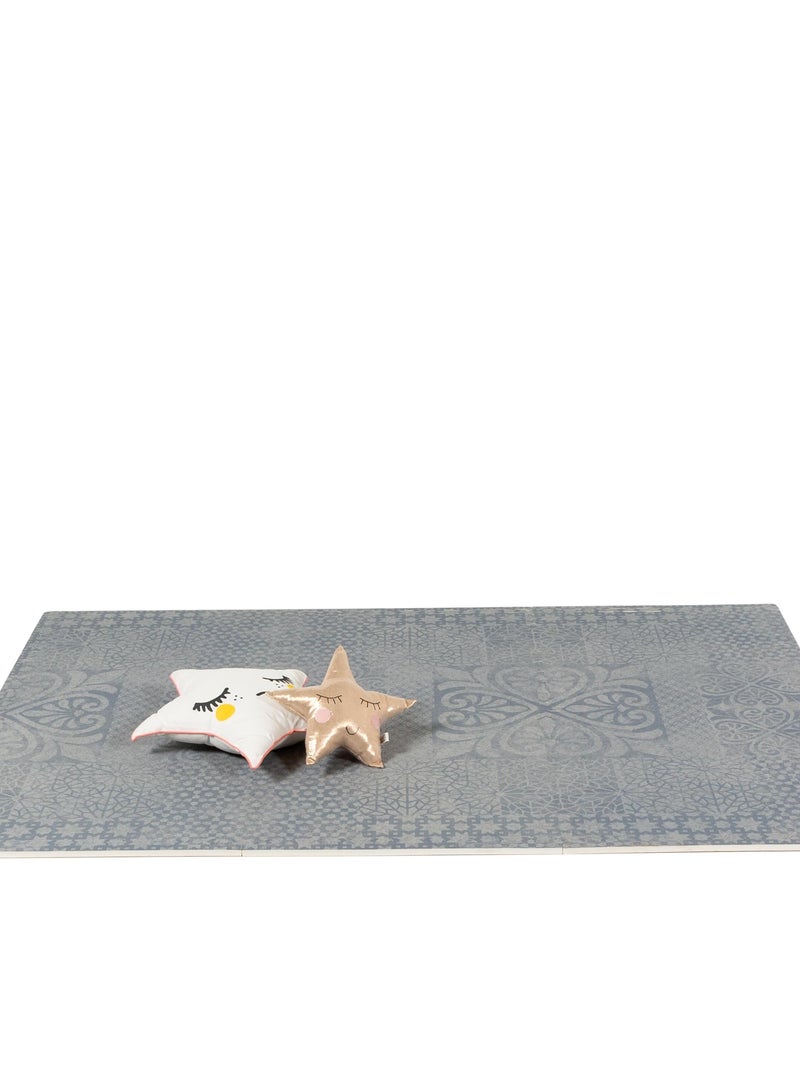 Tapis de jeu mousse oriental PERSIAN SMOKE Beige chiné - Kiabi