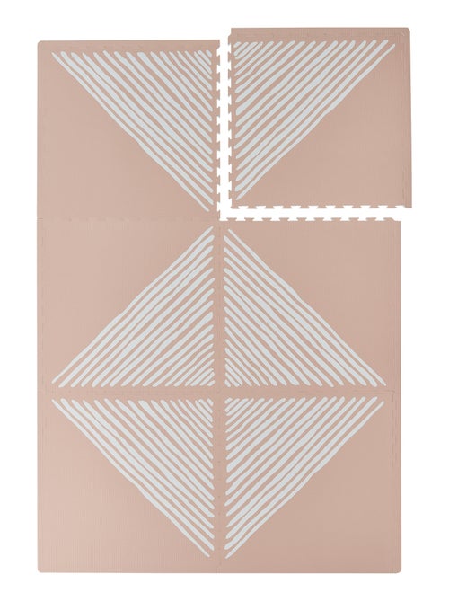 Tapis de jeu mousse SANDY LINES SEA SHELL - Kiabi
