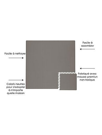 Tapis de jeu mousse uni CLASSIC PLAYMAT