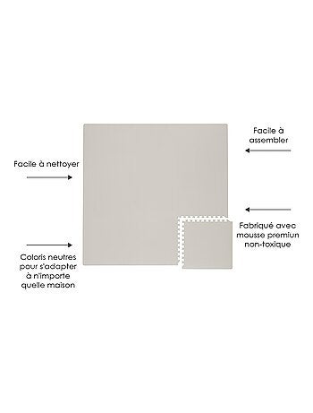 Tapis de jeu mousse uni CLASSIC PLAYMAT