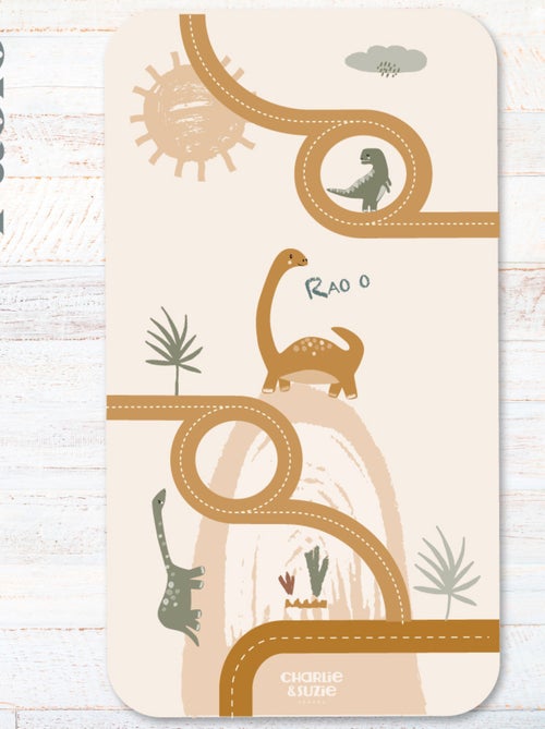 Tapis de jeu nomade "Routes" Paolo Dino - Kiabi