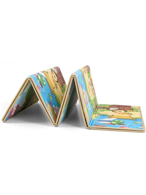 Tapis de jeu pliable 'milly mally' animaux colorés - Kiabi