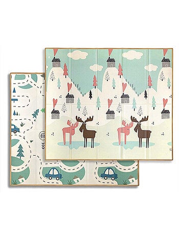 Tapis de jeu pliable 'milly mally' cerf pastel