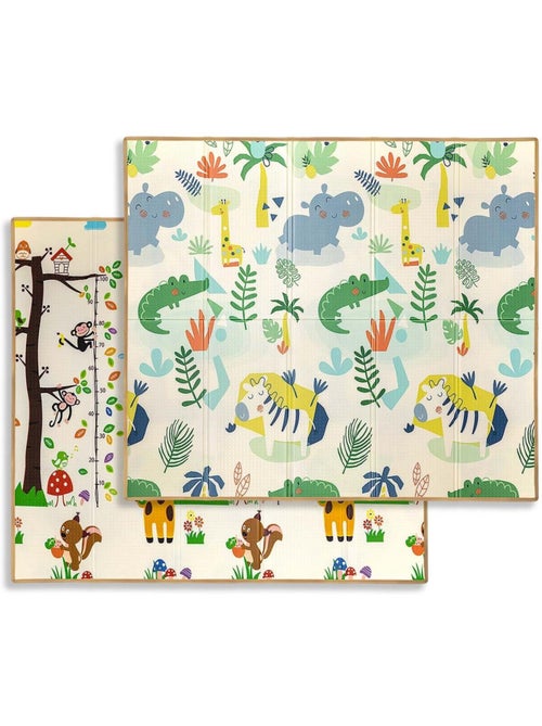 Tapis de jeu pliable 'milly mally' savane  and  arbre - Kiabi