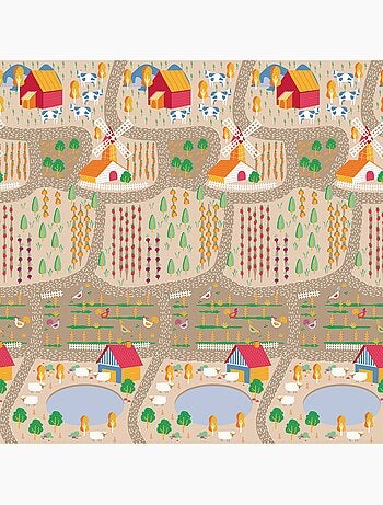 Tapis de jeu pliable XXL Farm-City Asalvo