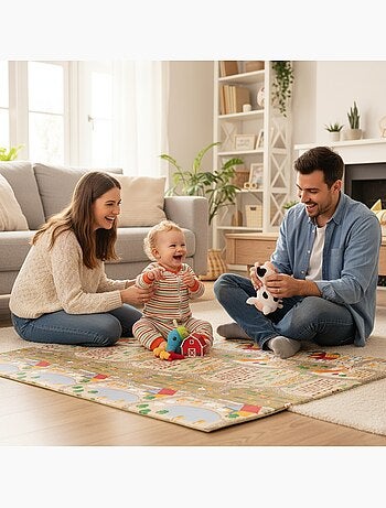 Tapis de jeu pliable XXL Farm-City