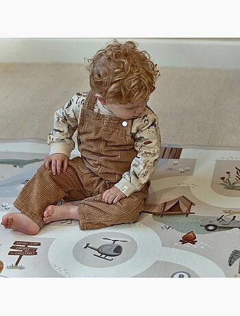Tapis de jeu pour voiture safari friends