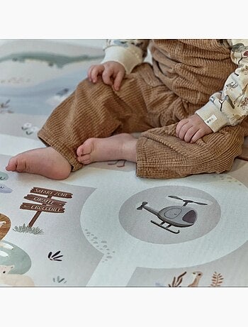 Tapis de jeu pour voiture safari friends