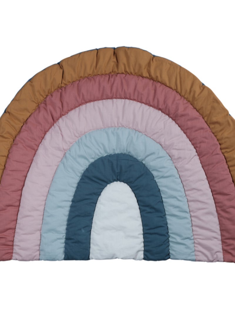 Tapis de jeu Rainbow arc-en-ciel (80 x 110 cm) Rose - Kiabi