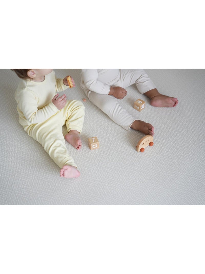 Tapis de jeu réversible aztec  and  arbor Beige - Kiabi