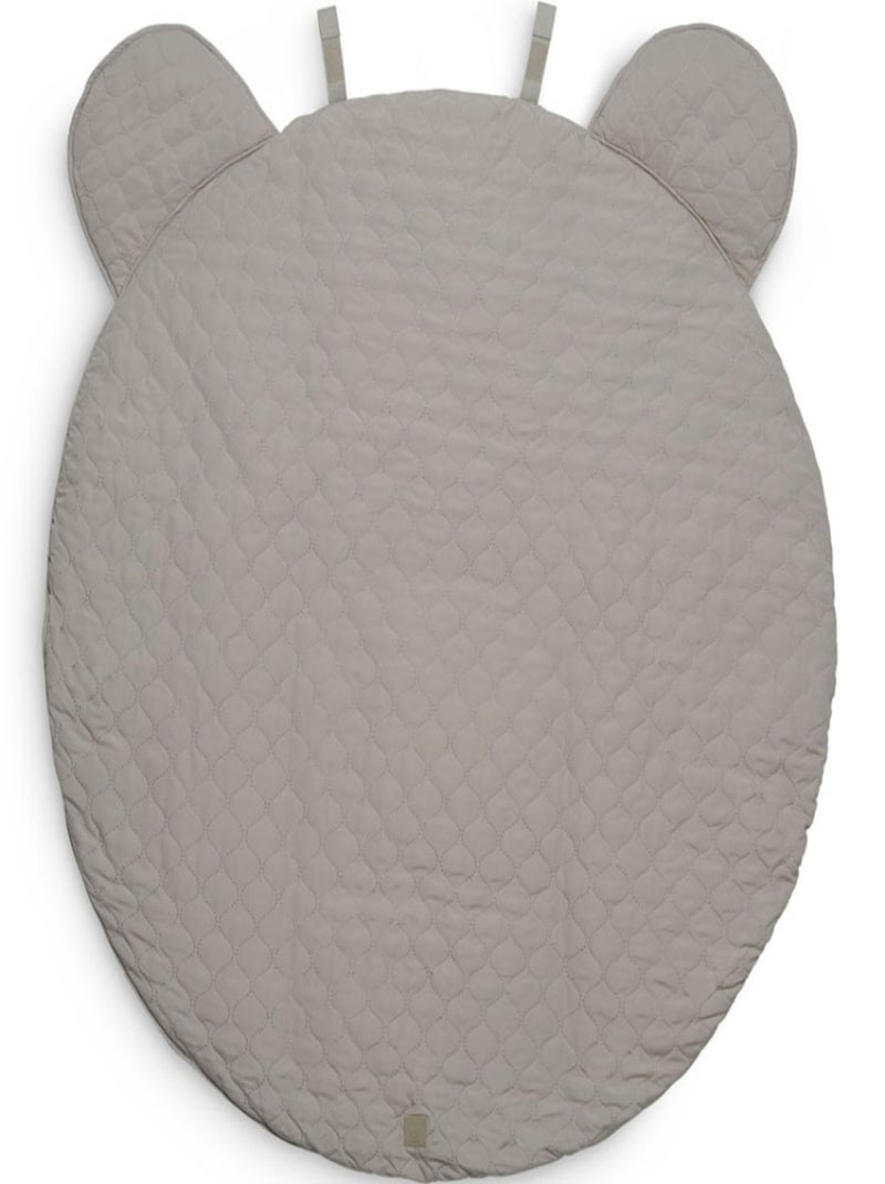 Tapis De Jeu Rond Nougat (110 Cm) Beige - Kiabi
