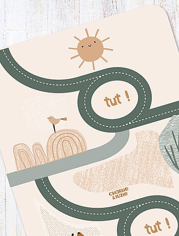 Tapis de jeu "Route" Edgar le renard