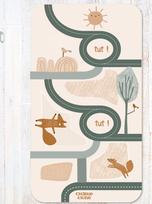 Tapis de jeu "Route" Edgar le renard - Kiabi