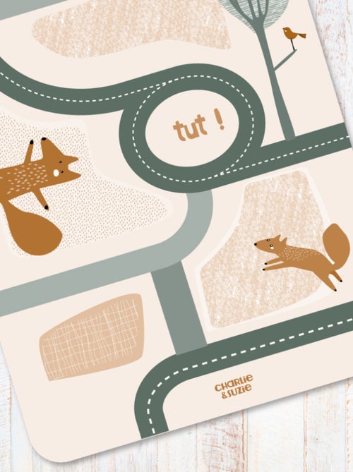 Tapis de jeu "Route" Edgar le renard - Kiabi Tapis de jeu "Route" Edgar le renard - Kiabi