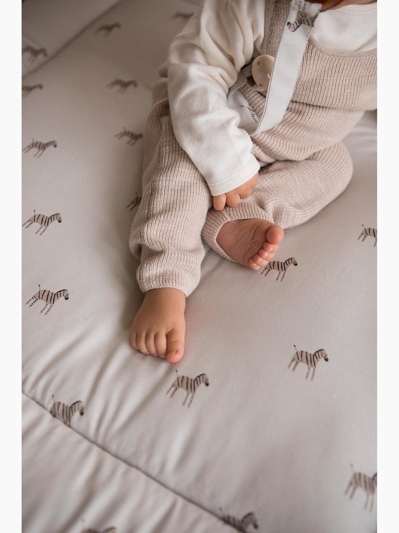 Tapis de jeu zebra Gris - Kiabi