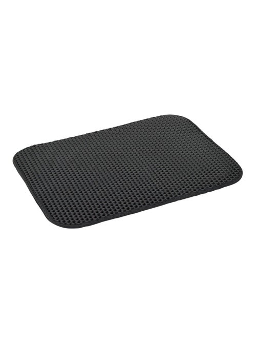Tapis de litière pour chat avec récupérateur - Kiabi