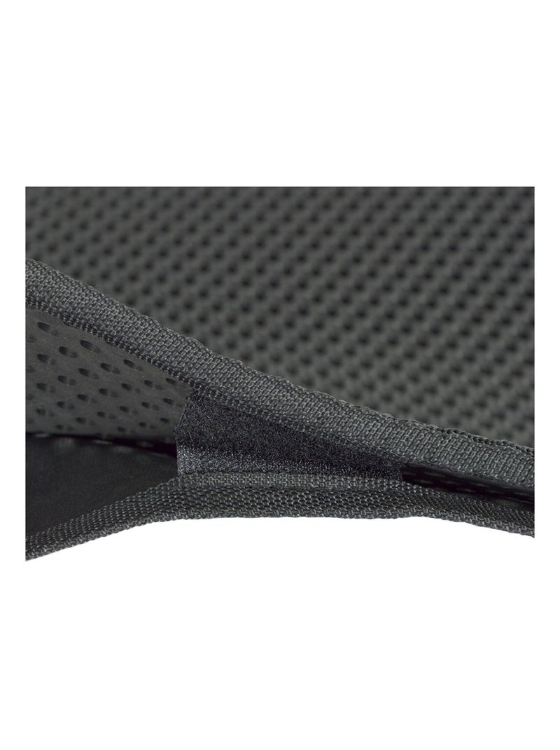 Tapis de litière pour chat avec récupérateur Noir - Kiabi