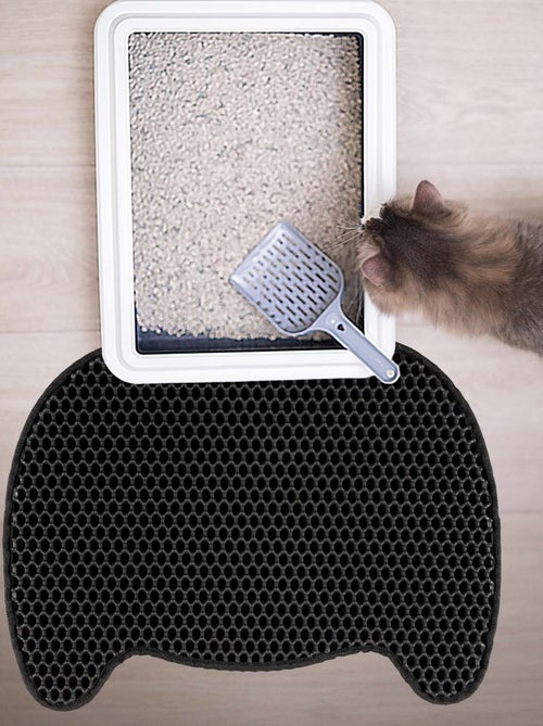 Tapis de maison de toilette litière pour chat - Kiabi