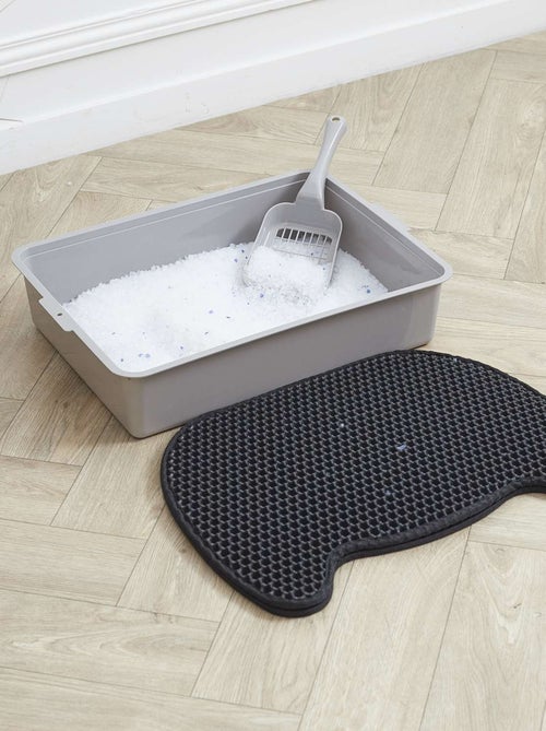 Tapis de maison de toilette litière pour chat - Kiabi