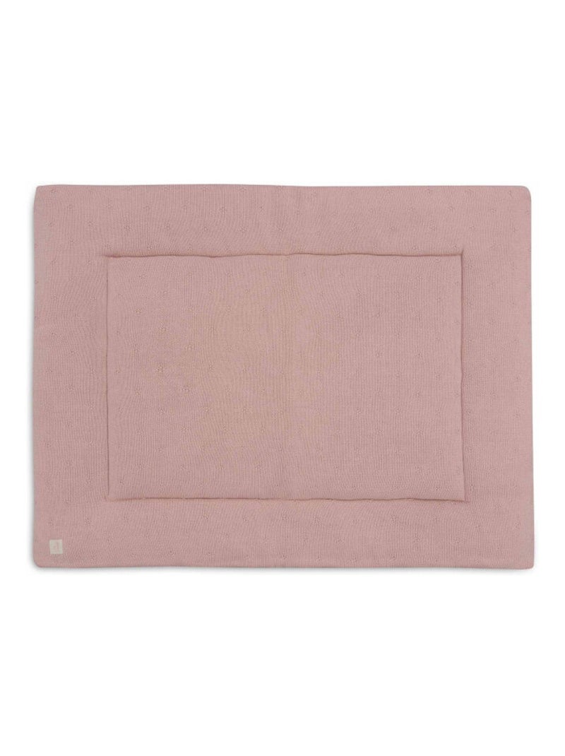 Tapis de parc bébé Cosy Knit Rose - Kiabi
