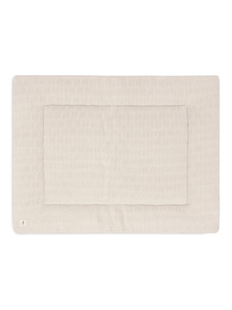 Tapis de parc bébé Grain Knit Beige - Kiabi
