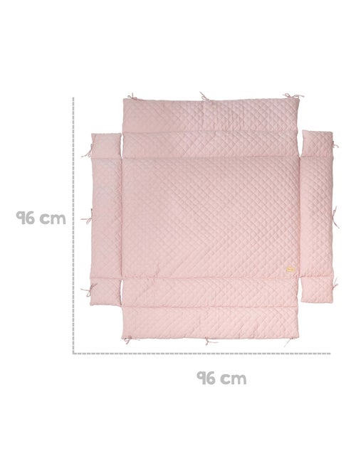 Tapis de parc bébé rectangulaire avec bords - Déperlant - 'Roba roba Style' - Kiabi