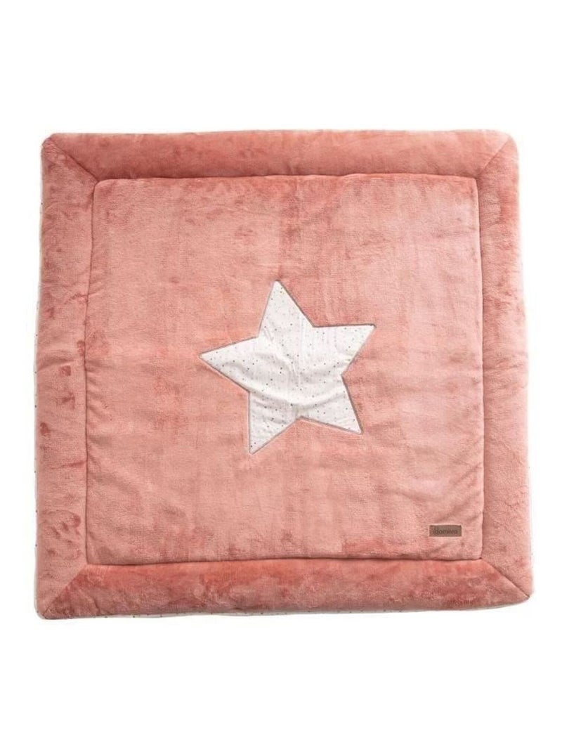 Tapis de parc en microfibre Rouge cerise - Kiabi