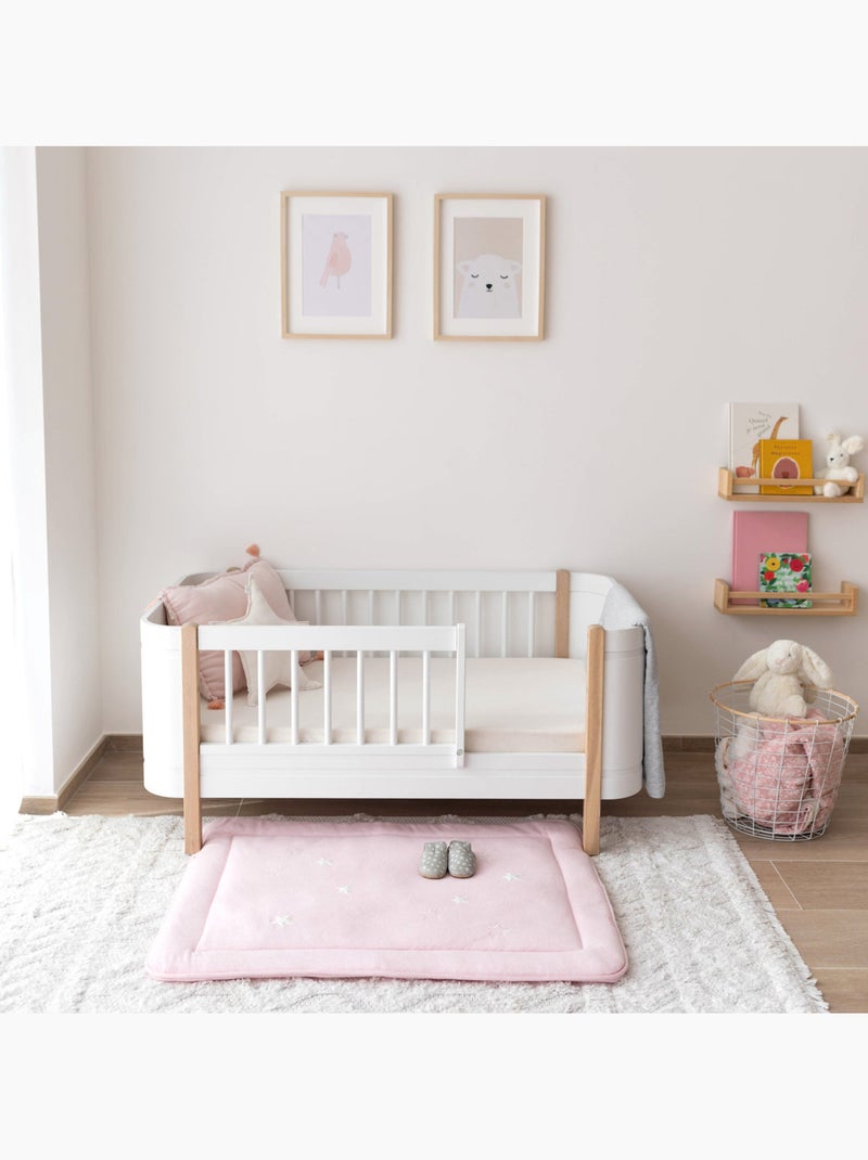 Tapis de parc et jeu - Confort doux Rose clair - Kiabi