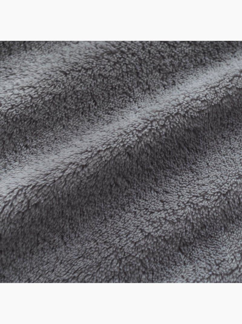 Tapis de parc et jeu - Douceur moelleuse gris anthracite - Kiabi