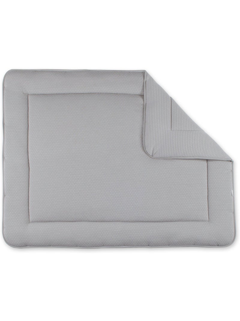 Tapis de parc et jeu - Jersey moelleux Gris foncé - Kiabi
