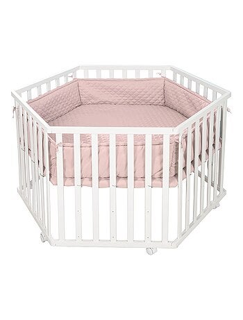 Parc Bébé Pliant En Hetre Massif Naturel 84 X 143 X 75 Cm - Multicolore -  Kiabi - 259.90€