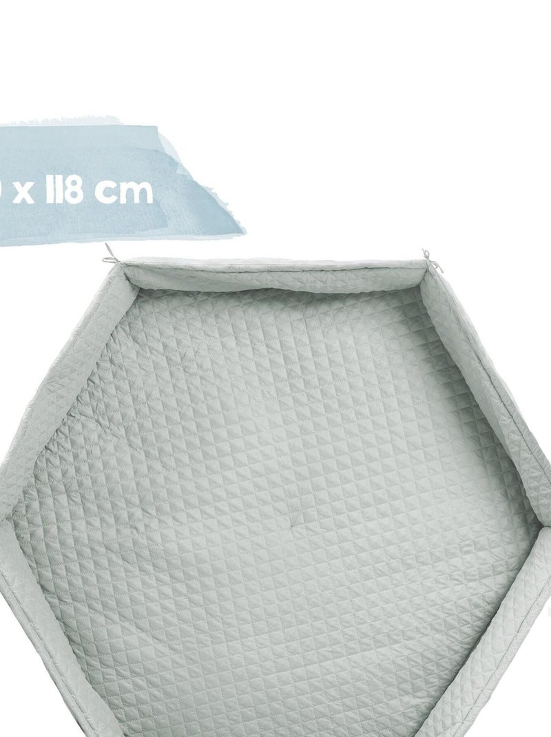 Tapis de parc hexagonal avec bords - imperméable 'ROBA' roba Style Vert - Kiabi