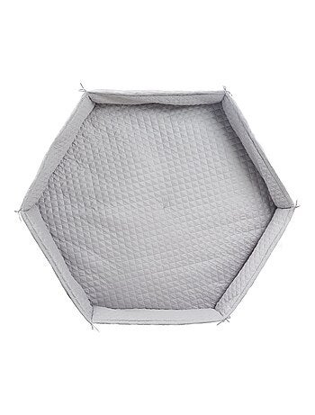Tapis de parc hexagonal imperm?able avec bords 'Roba Style'